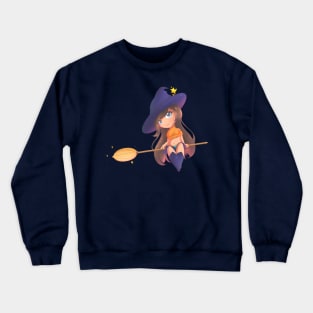 Chibi Witch - QueenOfArt Crewneck Sweatshirt